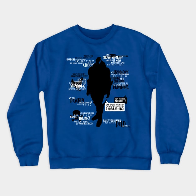 Garrus Vakarian Crewneck Sweatshirt by firlachiel